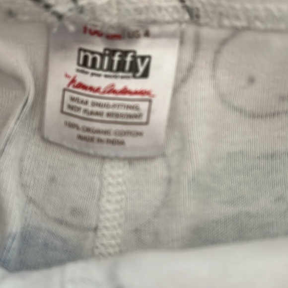 Miffy Hanna Andersson Pajamas Size 4 - Picture 4 of 4